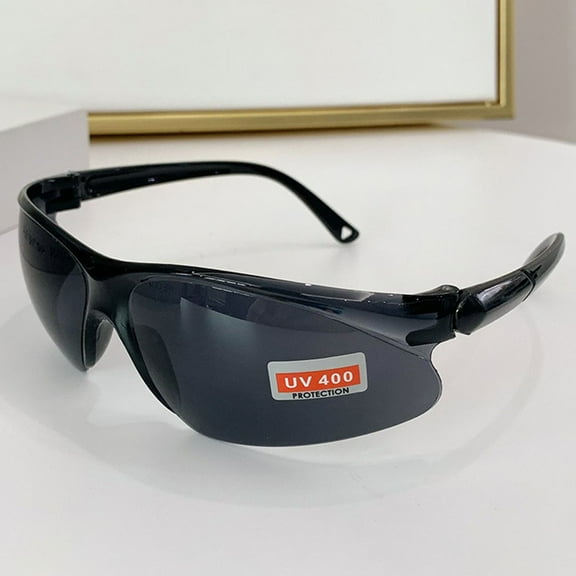 1 Pair Safety Glasses Dust Sand Eye Protective Sun Riding Windshield Resistant Sunglasses for Men Women Cycling Equipment