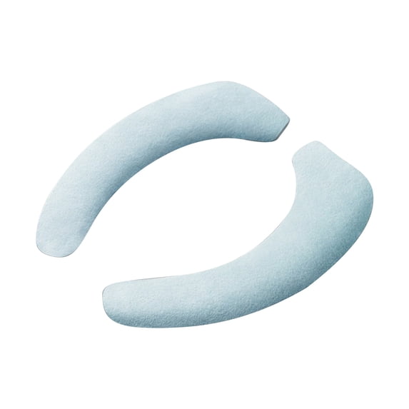 1 Pair of Self-Adhesive Toilet Pads,Washable and Reusable Toilet Mat for Winter,Non Slip Warmer Bathroom Toilet Seat Cushion, Easy-Install Self-Adhesive Toilet Lid Seat Cover Pads(Blue1)