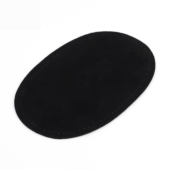 1 Pair Sew On Patches Oval Shape Elbow Knee Patches PU1eatherRepair Patches