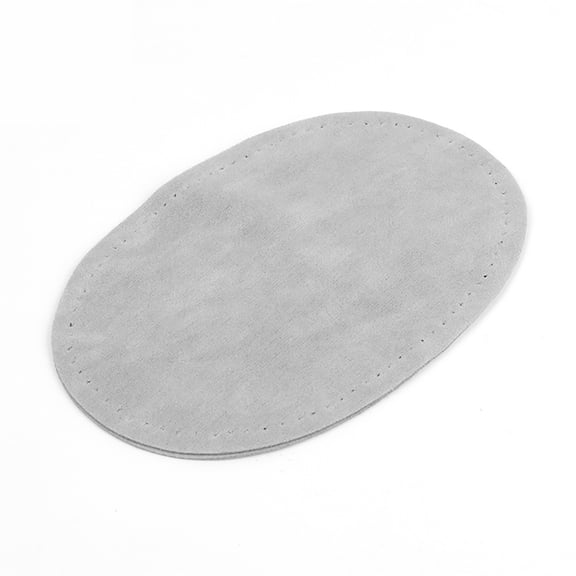 1 Pair Sew On Patches PU Leather Repair Patches Oval Shape Elbow Knee Patches Clothing Accessories for Sweater Jeans