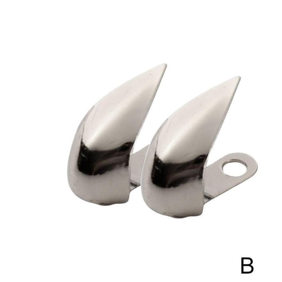 1 Pair Shoes Toe Protection Metal Material Anti-kick Decorations P9M8 P5O3