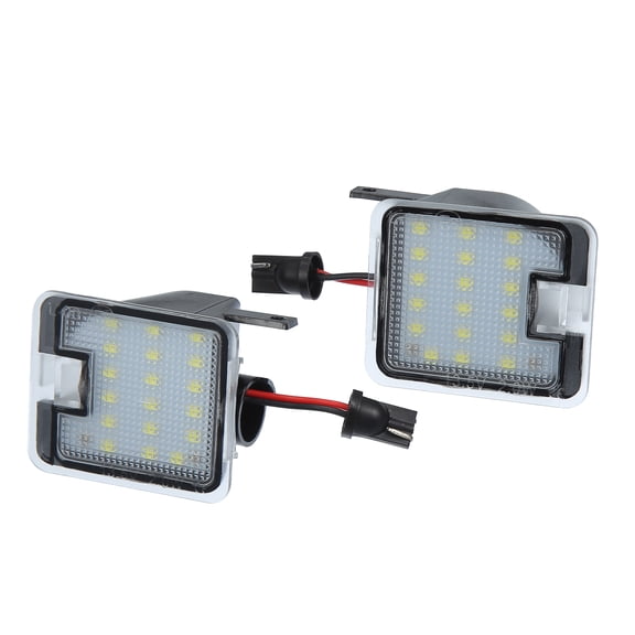1 Pair Side Mirror Puddle Light LED Lamp Left and Right Side White Light Fit for Ford C Max 2003-2010