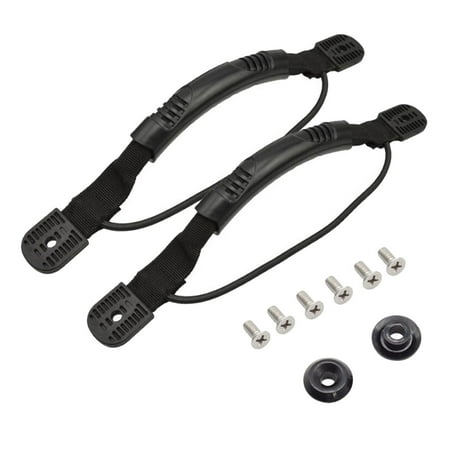 1 Pair Side Mount Boat Carry Handle Hand Rail Hardware for Kayak Yacht Raft with Installing Accessories