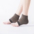 thumbnail image 1 of 1 Pair Silicone Moisturizing Gel Heel Socks Cracked Foot Skin Care Protectors Kit Set Professional Nursing Foot Health Care, 1 of 9