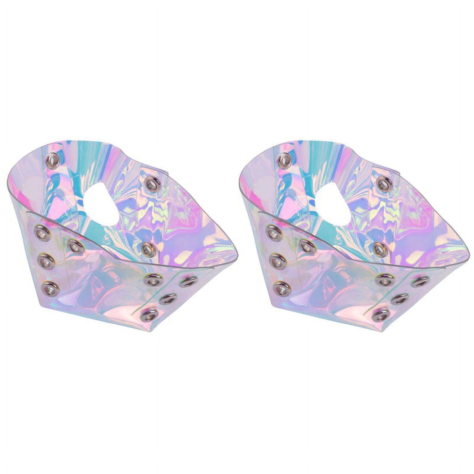 1 Pair Skate Toe Guards PVC Roller Skate Toe Caps for Roller Skates Toe