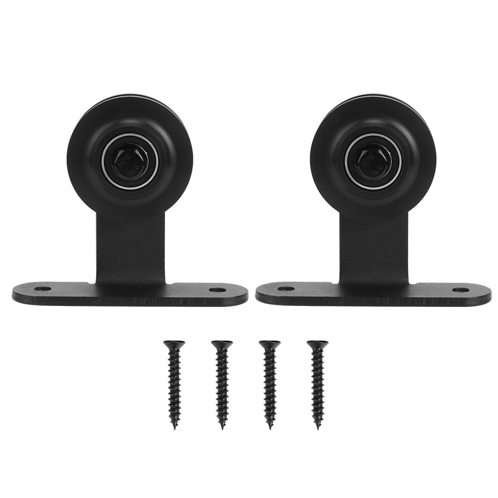 1 Pair Sliding Door Agricultural Greenhouse Door Hanging Rail Wheel