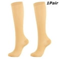 thumbnail image 1 of 1 Pair Sock Compression Socks Knee High Support Stockings for Men Women, 1 of 10