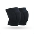 thumbnail image 1 of 1 Pair Sports Knee Pads Adults Dance Knee Protector Elastic Thicken Sponge ε) ■κ I3O2, 1 of 8