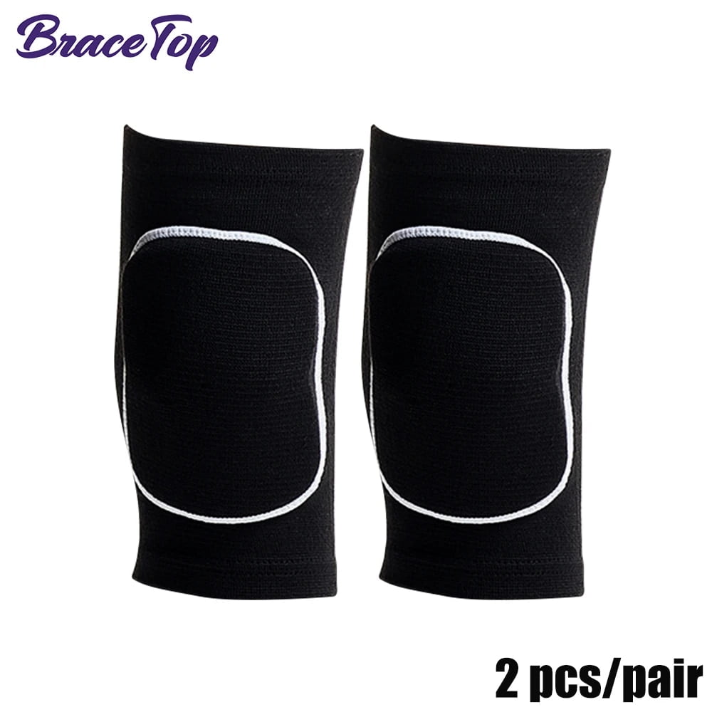 1 Pair Sports Knee Pads Adults Kid Dance Knee Protector Elastic Thicken Sponge Knees Brace