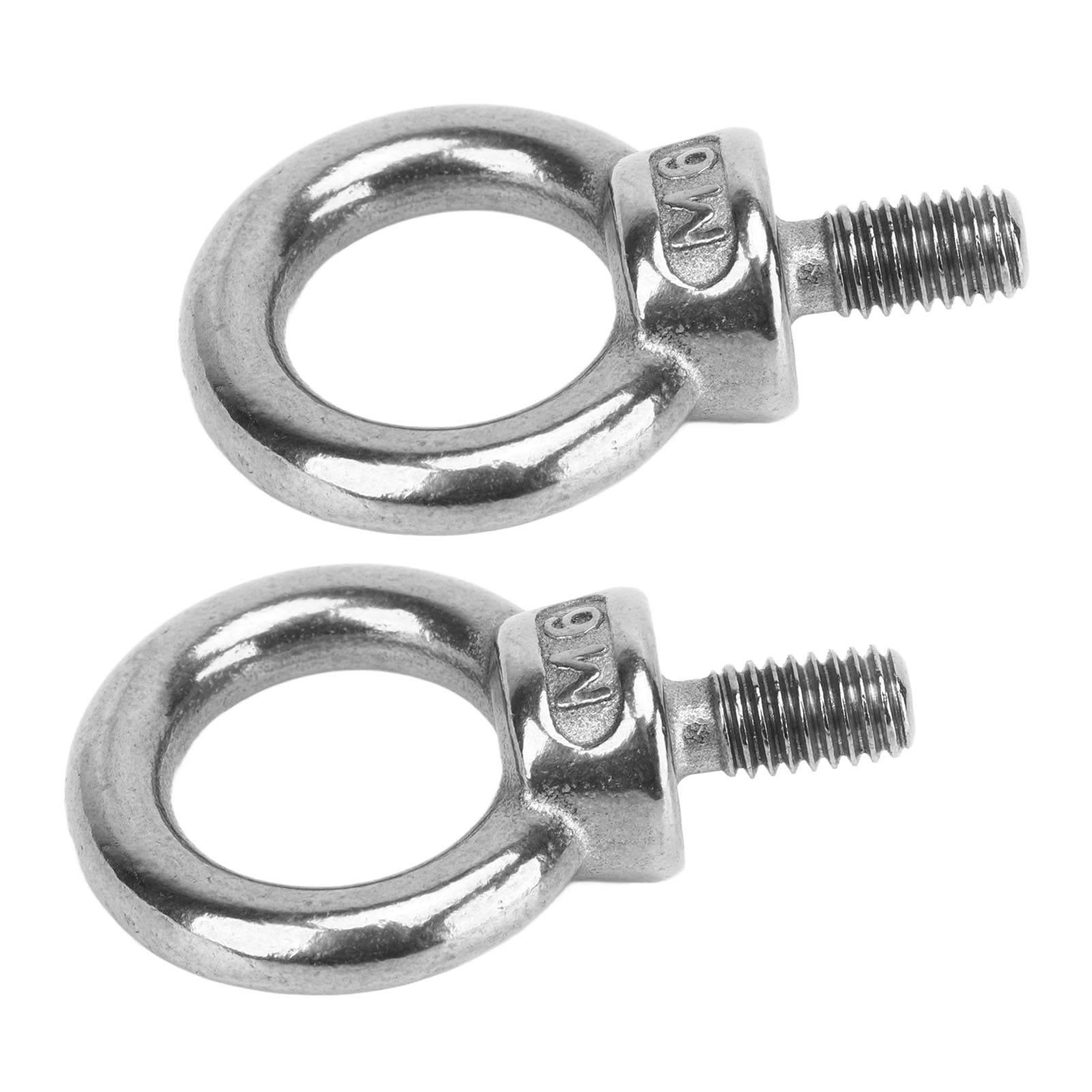 1 Pair Stainless Steel Kayak Track Mount Tie Down Eyelet Rail For Kayak