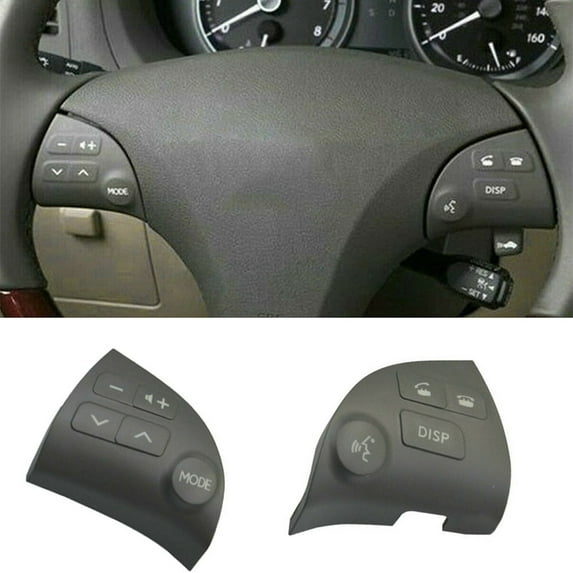 1 Pair Steering Wheel Control Button Switch For Lexus ES350 2006-2012 84250-33190-C0