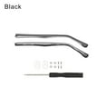 thumbnail image 1 of 1 Pair Sunglasses Eyeglasses Universal Anti-Slip Spectacle Frame Eyewear Accessories Replacement Leg Glasses Arm BLACK, 1 of 1