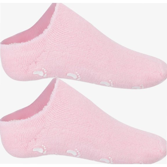 1 Pair Supple Foot Protective Covers Foot Moisturizing Socks Dry Feet Protective Covers Spa Socks Gel Infused Moisturizing Socks Repairing Softening Dry Cracked Feet Skins