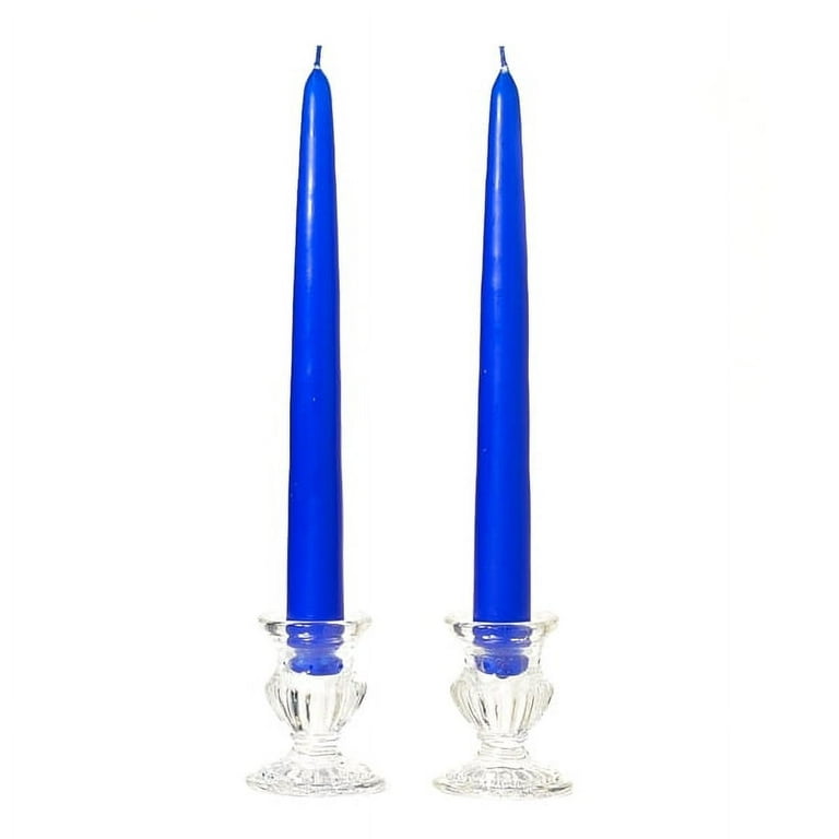 Pair of Taper Candles in Cobalt Blue Pair of Taper Candles in Cobalt Blue