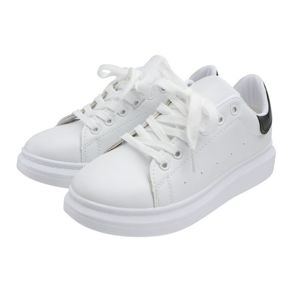 1 Pair Thick Sole Sports Shoes Casual Board Shoes Student Heighten Running Shoes