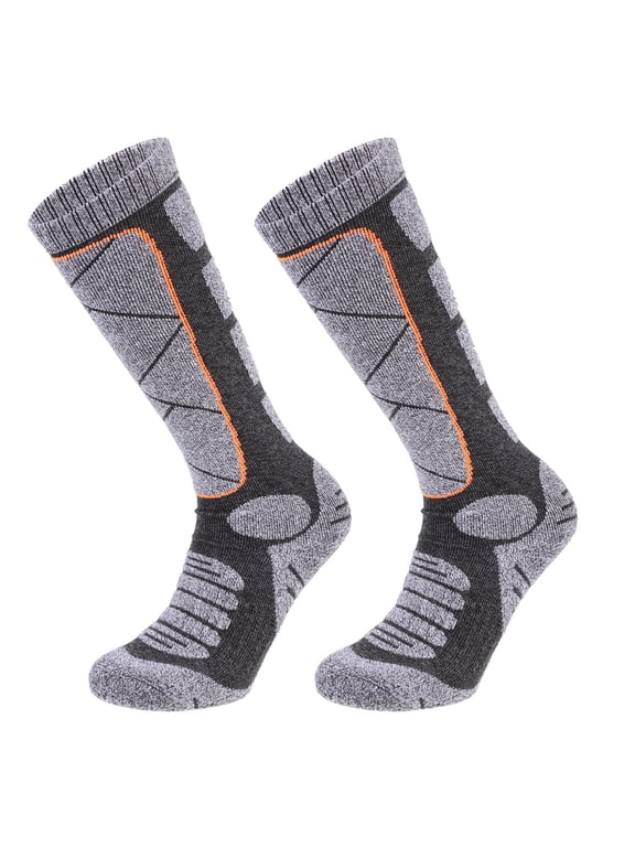 1 Pair Thick Warm Ski Socks for Snow Sports Outdoor Hiking Mountaineering Thermal Comfort Stockings