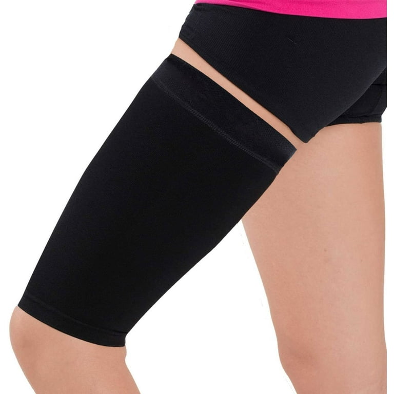 QQOLi Thigh Compression Sleeves - Hamstring and Quad Upper Leg Brace for  Men & Women- Pain Relief & Recovery : : Health & Personal Care