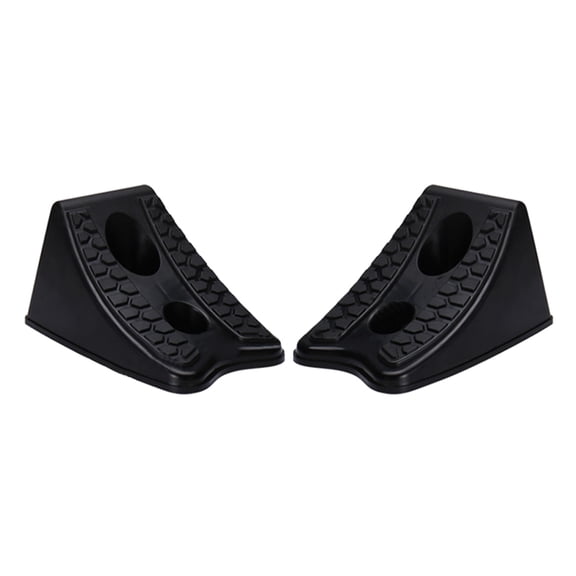 1 Pair Tire Support Pad Wheel Chock Vehicle Car Truck Wheel Tire Chock Stop Block Wheel Stopper Control Slip Resist Base