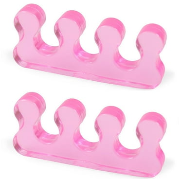1 Pair Toe Separators Reusable Breathable Manicure Tool Pedicure Nail Polish Toenail Trimming Separators for Salon