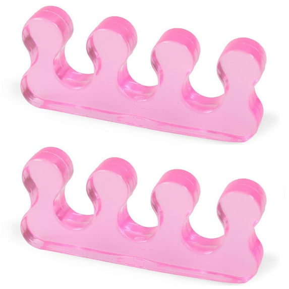 1 Pair Toe Separators Reusable Breathable Manicure Tool Pedicure Nail Polish Toenail Trimming Separators for Salon