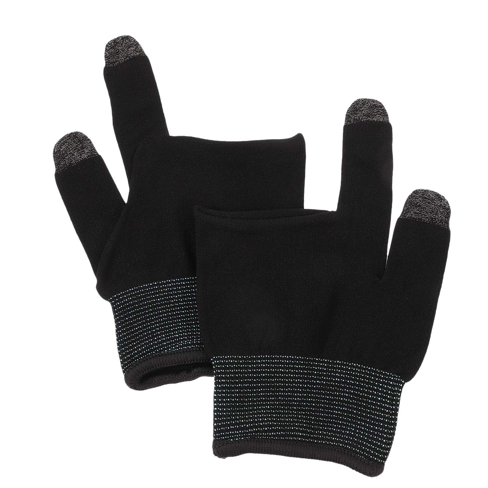 1 Pair Touchscreen Finger Gloves Gaming Gloves AntiSweat Game Gloves