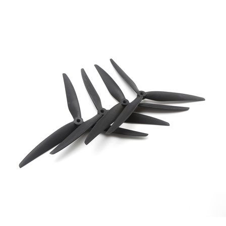 1 Pair Tracker 10 Inches 1050-3 Propeller 3 Blade 1050 Tracker PC Fiberglass Carbon Nylon Props Multirotor Traverse Machine