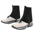 thumbnail image 1 of 1 Pair Trail Low Gaiters Waterproof Elasticity Shoe Gaiters for Running Hiking, 1 of 12