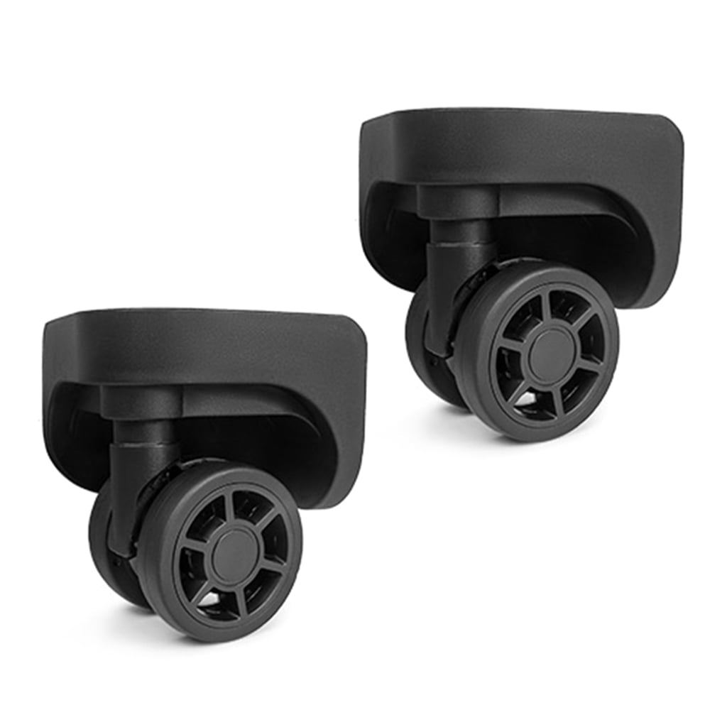 Trolley Wheel Components 1 Pair Trolley Caster Suitcase Replacement Parts Luggage Box Wheels 360 ...