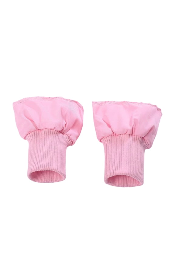 1 Pair Tubular Knit Stretchy Ribbing Cuffs, Thick Elastic Ribbed Replacement Material for Padded Jacket, Coat, and Sweatshirt Sleeves, Self Sewing DIY Repair Kit for Windproof Puffer Jackets