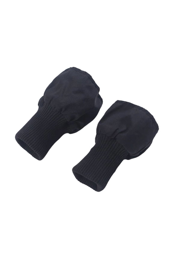 1 Pair Tubular Knit Stretchy Ribbing Cuffs, Thick Elastic Ribbed Replacement Material for Padded Jacket, Coat, and Sweatshirt Sleeves, Self Sewing DIY Repair Kit for Windproof Puffer Jackets