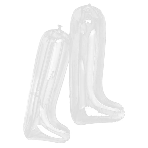 1 Pair Unisex Clear Inflatable Shoes Stretcher Boots Insert