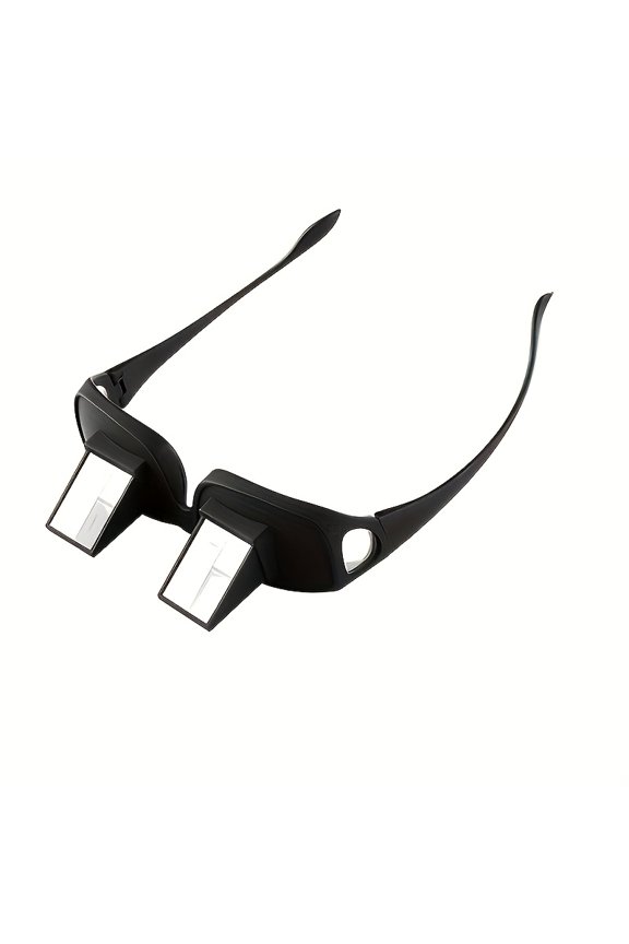 1 Pair of Unisex Glasses, Suitable for Watching TV, Playing Mobile Phones, Relaxing at Home, Working Or Using Computers - Refractive Prism Plano Glasses, a Must-Have for Lazy People
