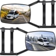 thumbnail image 1 of 1 Pair Universal Clip-on Towing Mirrors Extension for Towing Side For Vehicle Car Truck Trailer 360 Degree Rotation Adjustable Dual View Tow Mirrors, 1 of 9