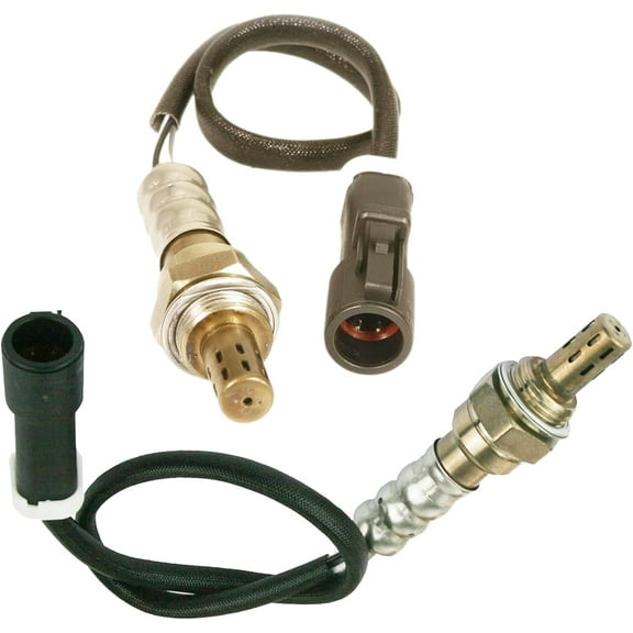 1 Pair Upstream and Downstream Oxygen Sensors Replacement for Ford 2007 2008 2009 Fusion,for Mercury 2007 2008 2009 Milan 3.0L O2 Sensors,Replaces#234-4106 234-4610,Set of 2pcs