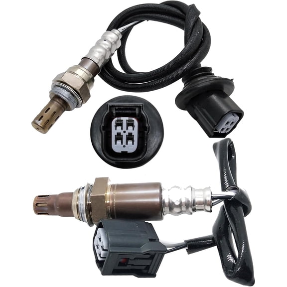1 Pair Upstream and Downstream O2 Sensor Replacement for Honda 2011-2006 Civic, for Acura 2011-2006 CSX 2.0L,Replaces#234-9076 234-4358,Set of 2pcs