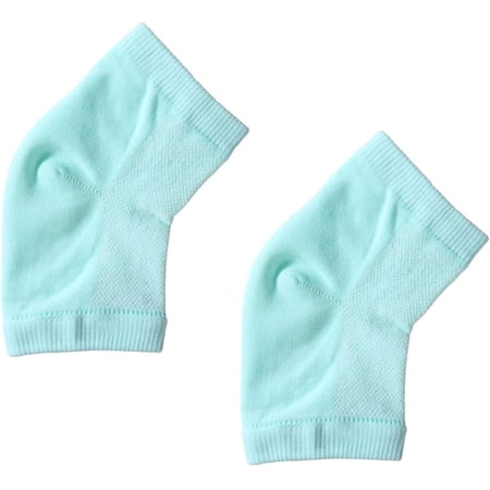1 Pair Vented Moisturising Gel Heel Socks Skin Moisturizing Socks Light Green