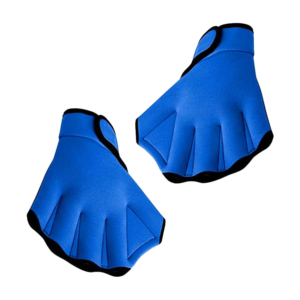 1 Pair Water Gloves Swimming Pool Gloves Swimming Training Gloves Swim