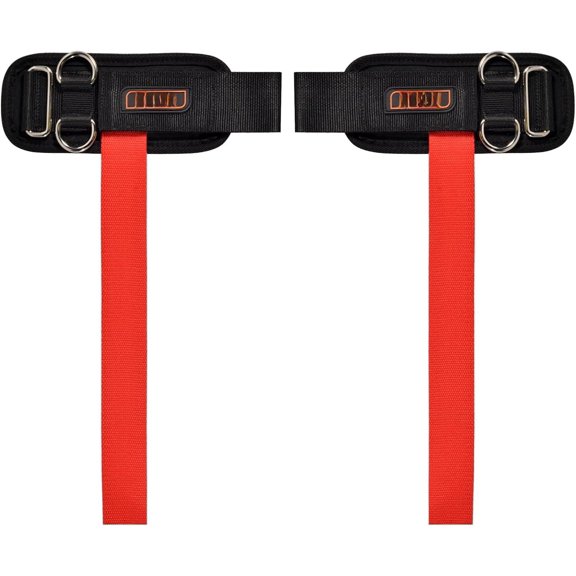 1 Pair Weight Lifting Straps with D Rings for Machine Workout, Neoprene Padded Wrist Straps for Weightlifting Deadlifting, Non-Slip Wrist Support for Men Women