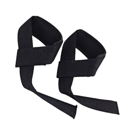 1 Pair Weight Lifting Straps Hand Grip Workout Wrist Support Wraps Wrist Lifting Straps Men Women for Deadlifts Gym Bodybuilding Exercise