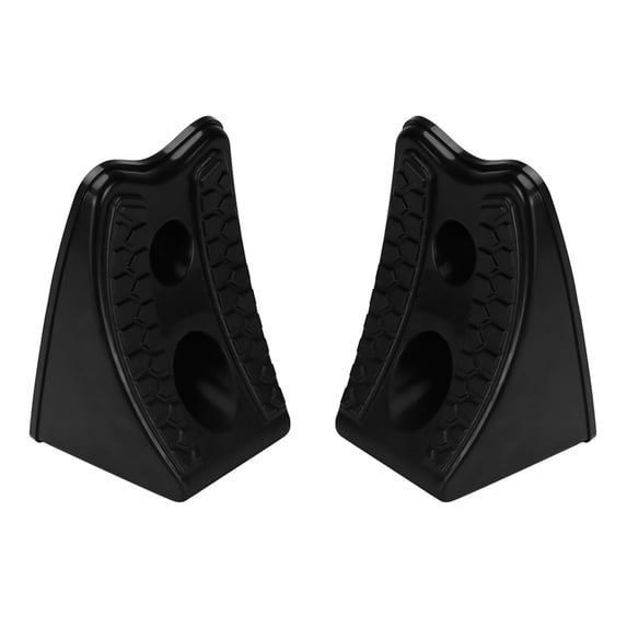 1 Pair Wheel Chock Vehicle Car Truck Trailer Wheel Stop Block Slip Resist Base Tire Support Pad Wheel Stopper Control