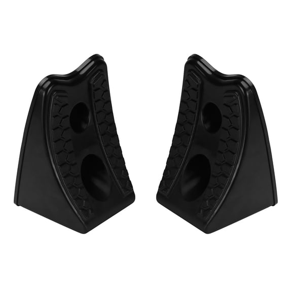 1 Pair Wheel Chock Vehicle Car Truck Trailer Wheel Stop Block Slip Resist Base Tire Support Pad Wheel Stopper Control