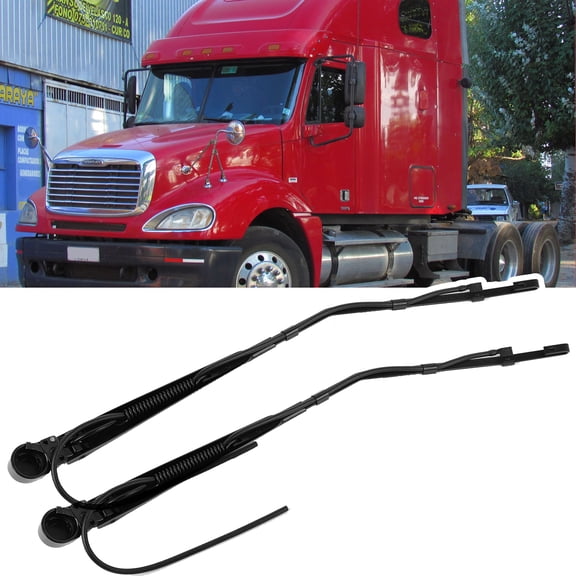1 Pair Windshield Wiper Arm Kit Compatible with Freightliner Columbia 2001-2017 Replace OE A22-51969-000 Left & Right Universal
