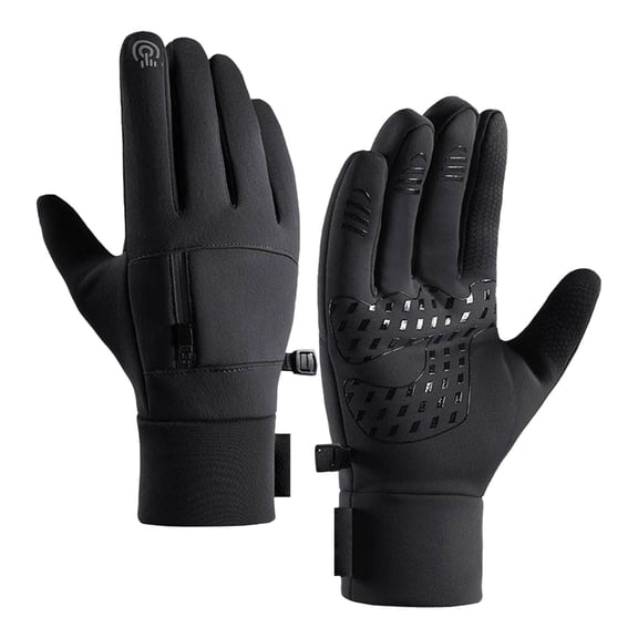 1 Pair Winter Gloves for Men Women,Water Resistant Windproof Anti-Slip Touchscreen Thermal Sports Gloves for Driving Hiking Cycling Running,Anti-Slip Sports Gloves,Waterproof Snow Gloves Ski Gloves