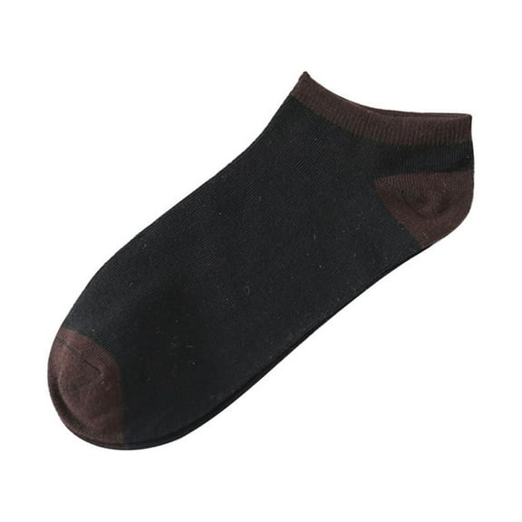 1 Pair Women Comfortable Stripe Cotton Sock Slippers Short Socks for Home Wear and Relaxation