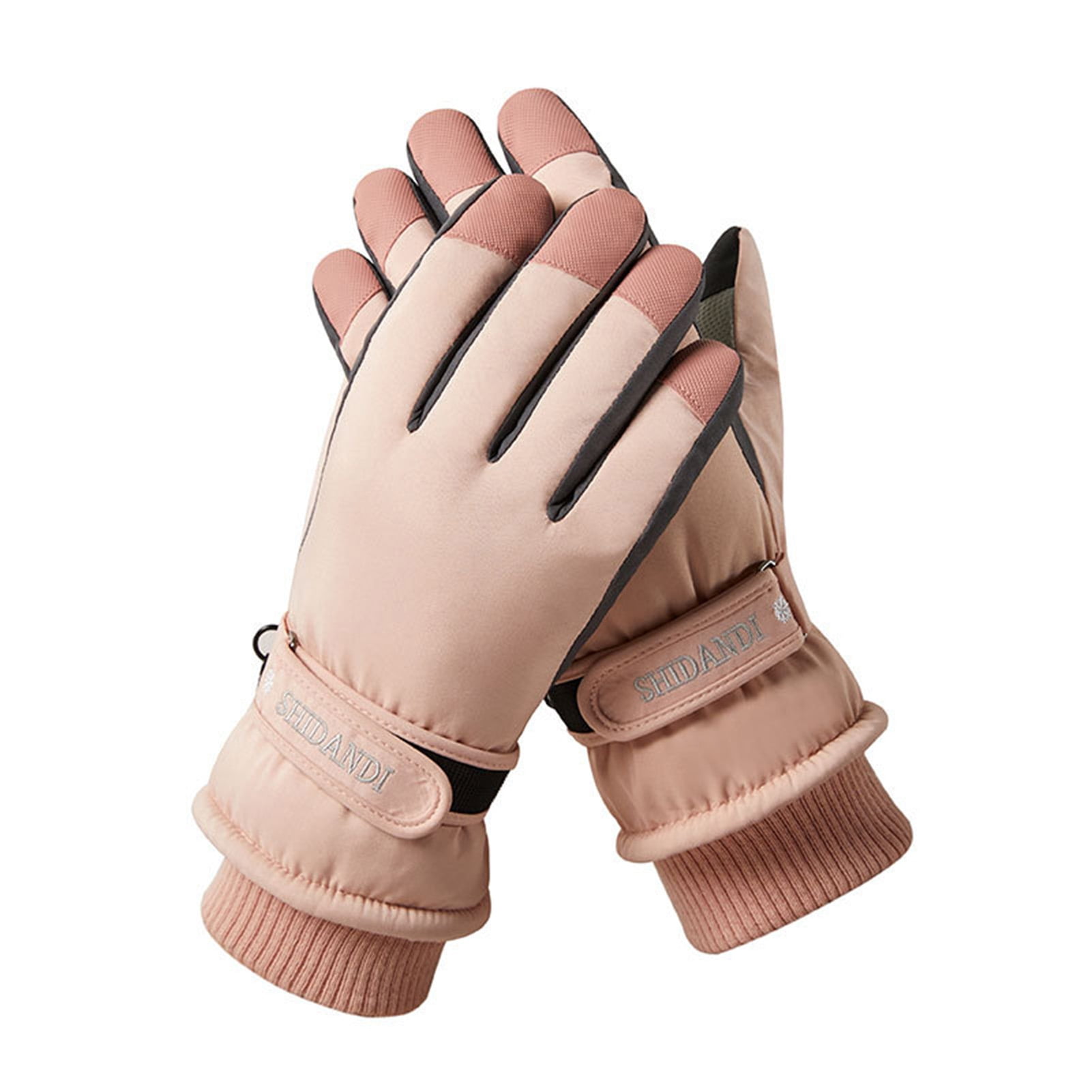 1 Pair Women Men Winter Outdoor Sports Gloves Touch Screen Full Finger