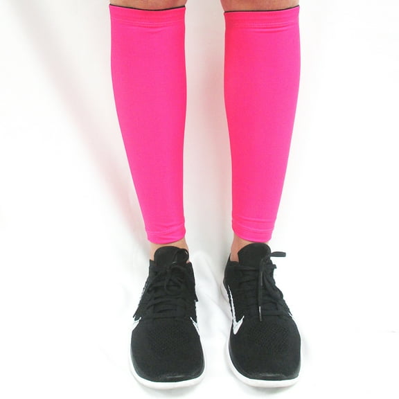 1 Pair Women's Compression Running Sleeves Support Shin Calf Splint Legs Medium