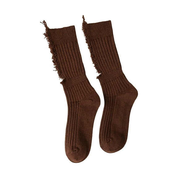 1 Pair Women's Solid Color Cotton Stockings, Breathable Sweat Absorption High Elasticity Socks