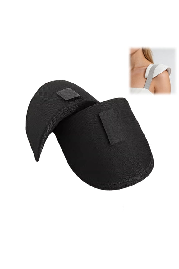 1 Pair Womens Soft Padded Shoulder Padding Encryption Foam Pads for Blazer T-Shirt Clothes Reusable Sewing Supplies