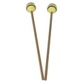 thumbnail image 1 of 1 Pair Yellow Yarn Head Marimba Mallets With Beech Handle For Keyboard Percussion Instrument, 1 of 10