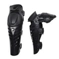 thumbnail image 1 of 1 Pair of Adults Fashion Knee Shin Armor Protect Guard Pads Accessories with Plastic Cement Hook for Motorcycle (Black), 1 of 1